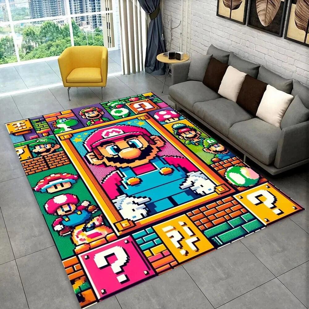 Canvanation Tapis De Chambre - 2025 New Mario