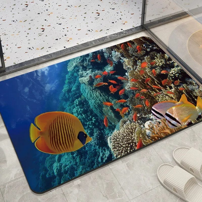 Canvanation 10 / 50x80cm Tapis De Chambre - Thème Océan