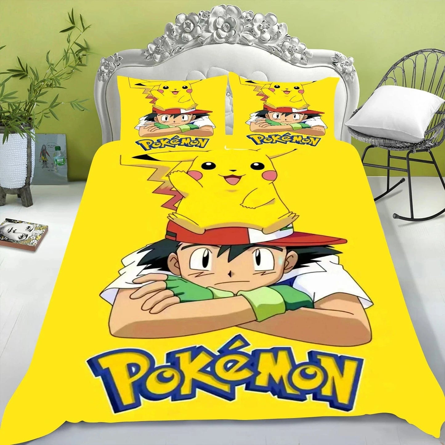 Canvanation 8 / 135x200cm Housse De Couette - Pikachu 3 Sets