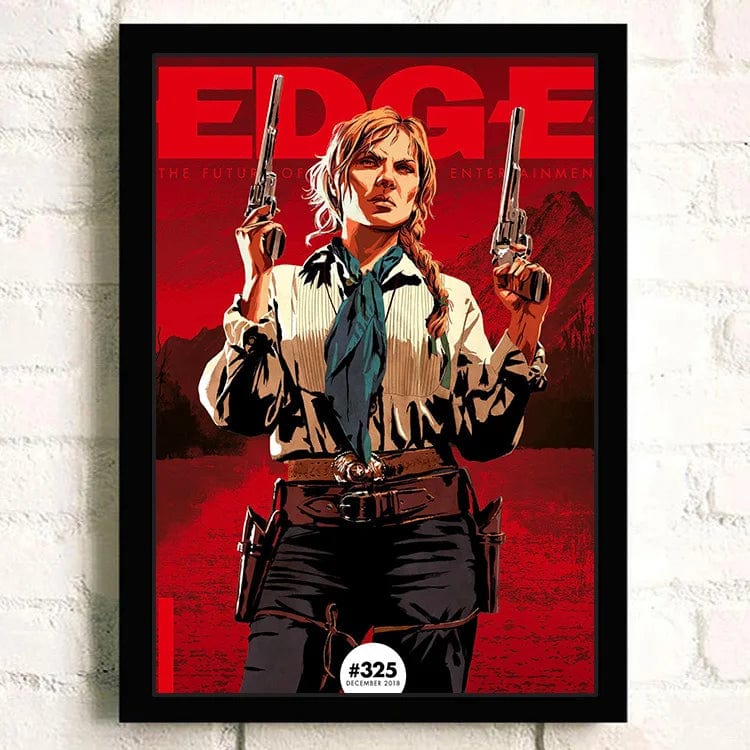 Canvanation 8 / 50X70cm Affiche Jeu Populaire Red Dead Redemption 2