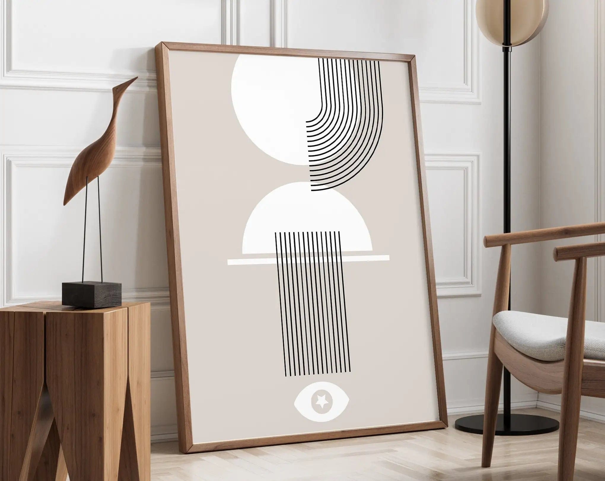 Canvanation 22 / 20x30cm Affiche Moderne Salon Bauhaus