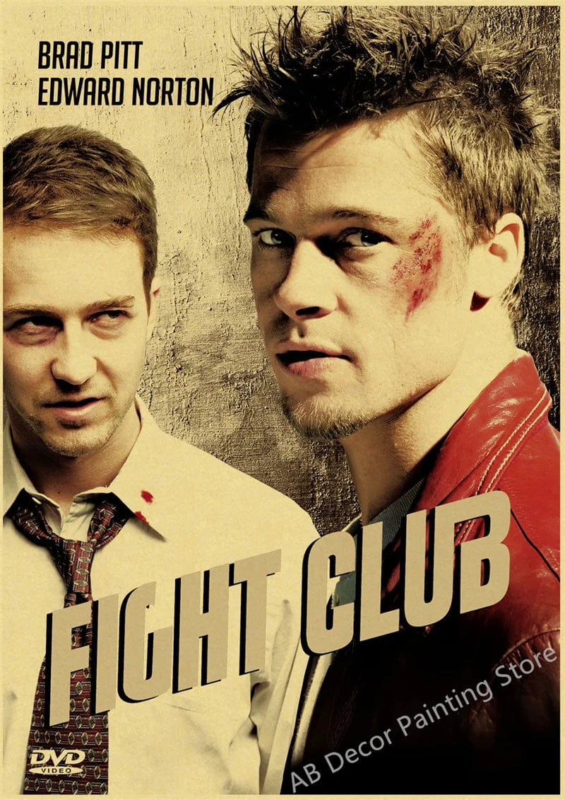 Canvanation 2 / 42cmx30cm Poster Film Vintage Fight Club