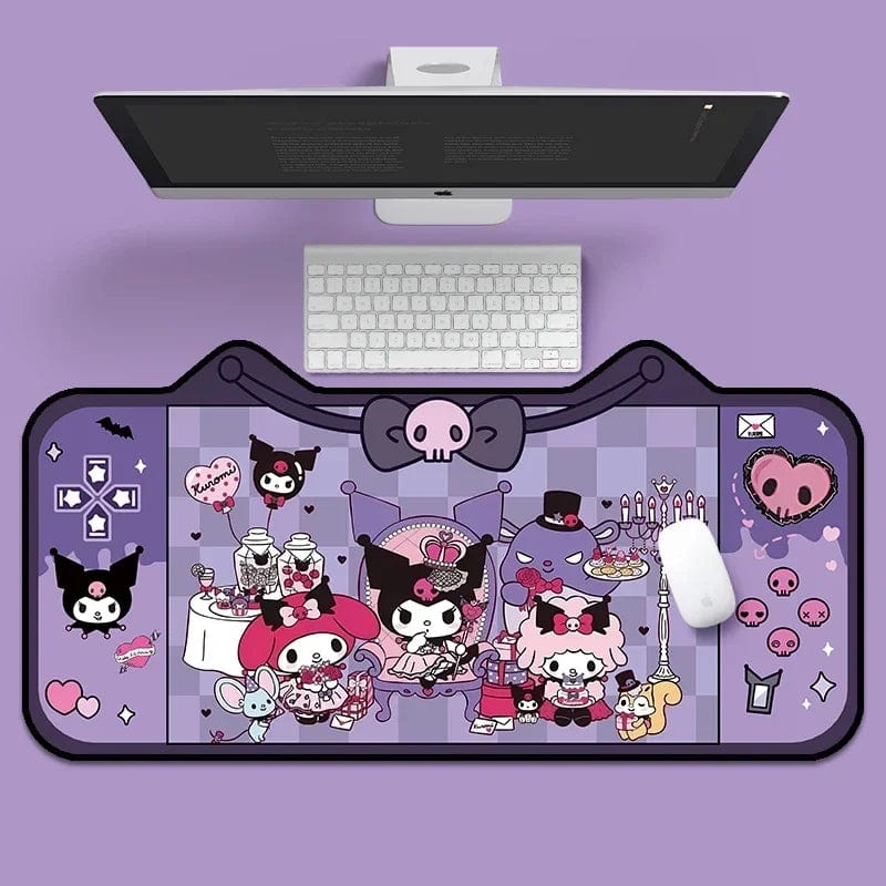 Canvanation 10 Tapis De Souris - Sanrios Cute Kuromi Anime 79cm x 35cm