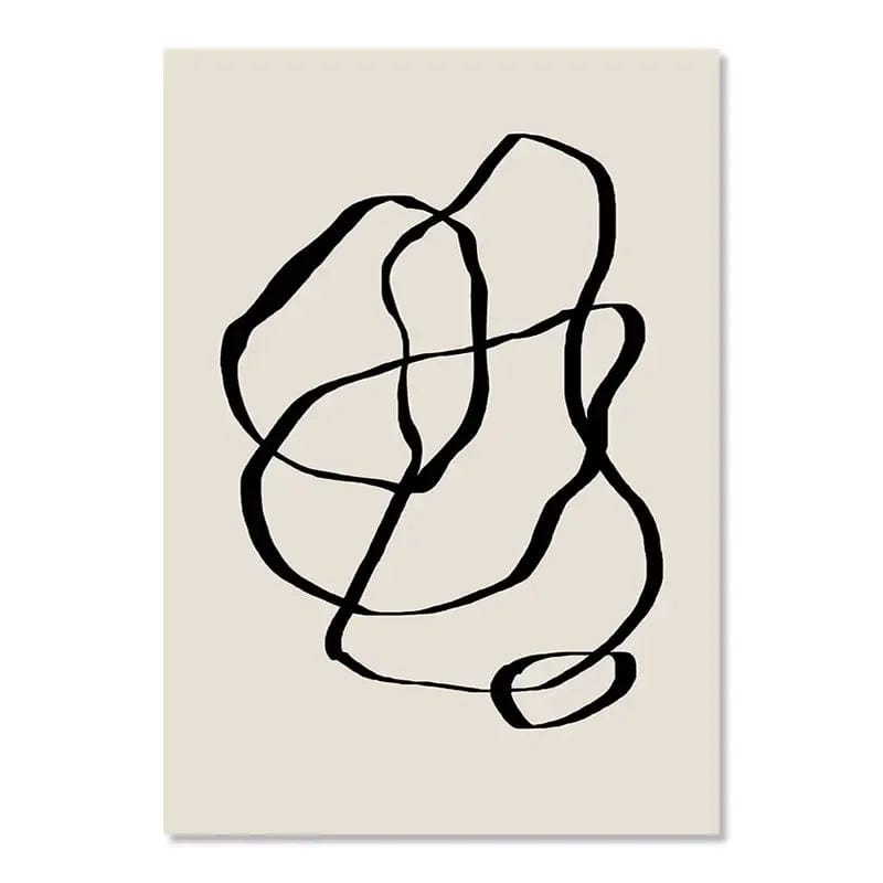 Canvanation 16 / 21x30cm Affiche Abstrait Boheme Géometrique