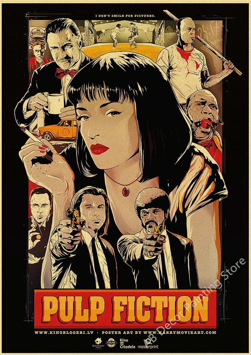 Canvanation 3 / 21cmx29.7cm Poster Vintage Rétro Classic Film Series