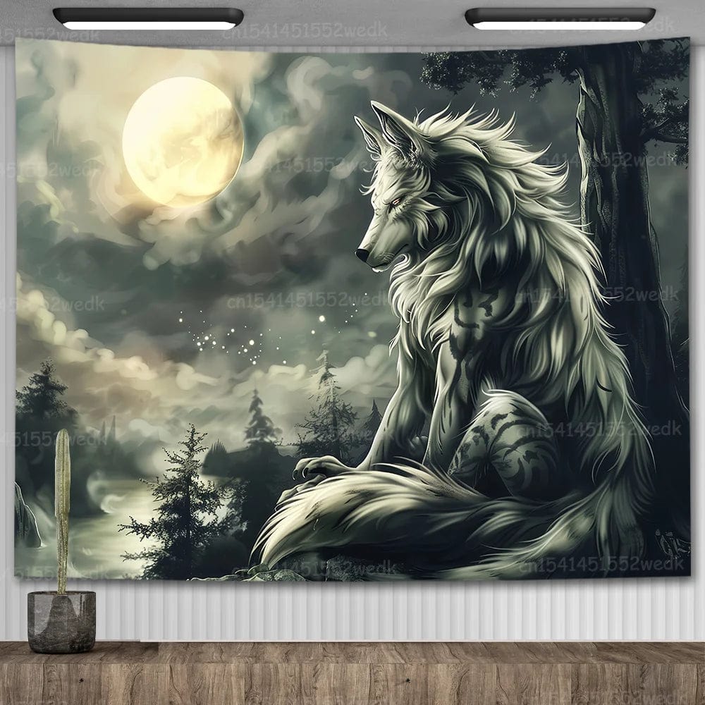 Canvanation BGT8560 / 230X180CM Tapisserie - loup