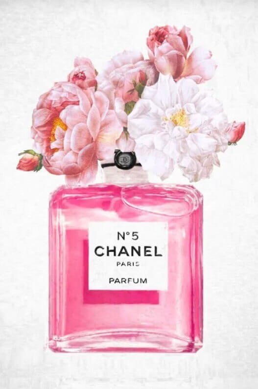 Canvanation Cadre Chanel Rose
