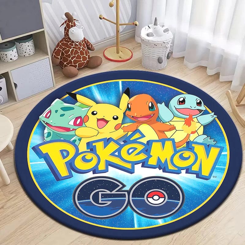 Canvanation Violet / 120cm diametre Tapis De Chambre - Pokémon