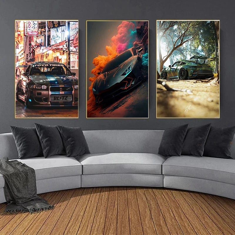 Canvanation Affiche Voiture Luxe