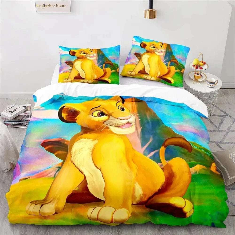 Canvanation C / 140x200cm Housse De Couette - Disney Lion King Simba