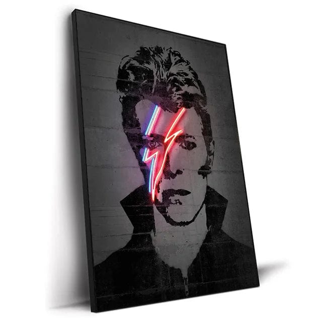 Canvanation G / 20x30cm Affiche Abstrait Neon Rap Star
