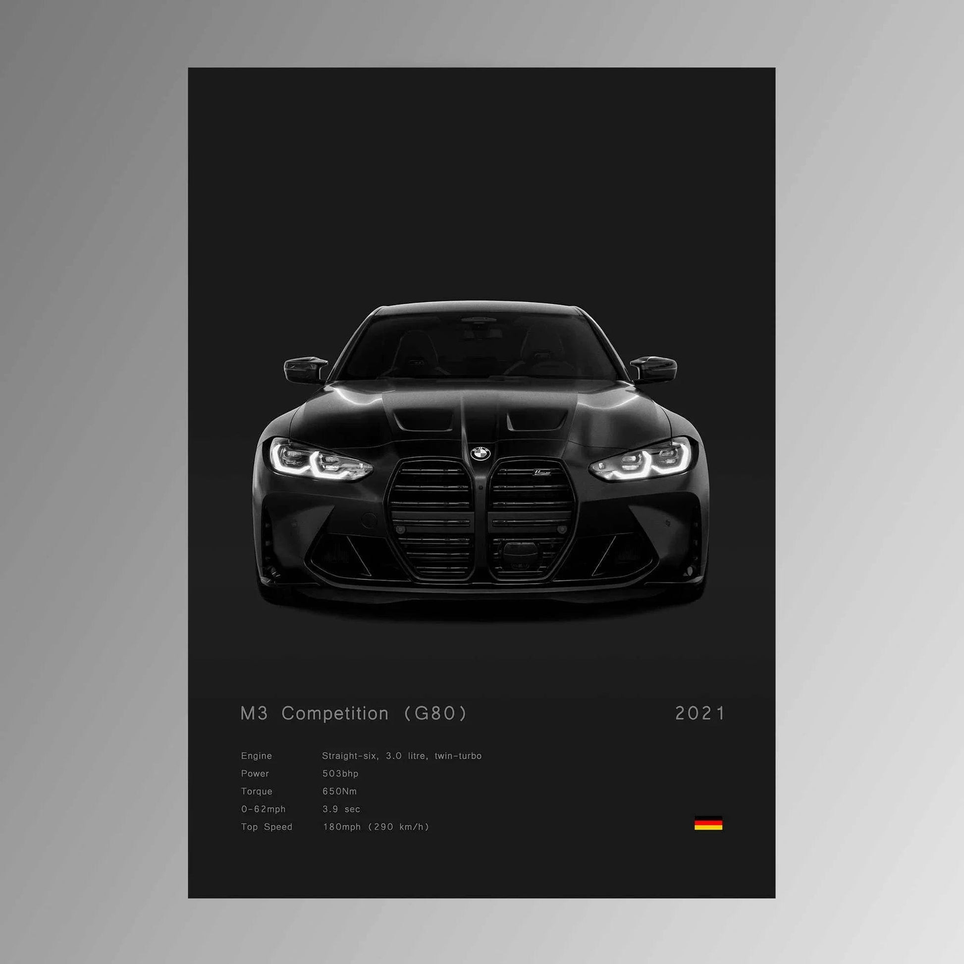 Canvanation Affiche Moderne Voiture Salon Marque De Luxe