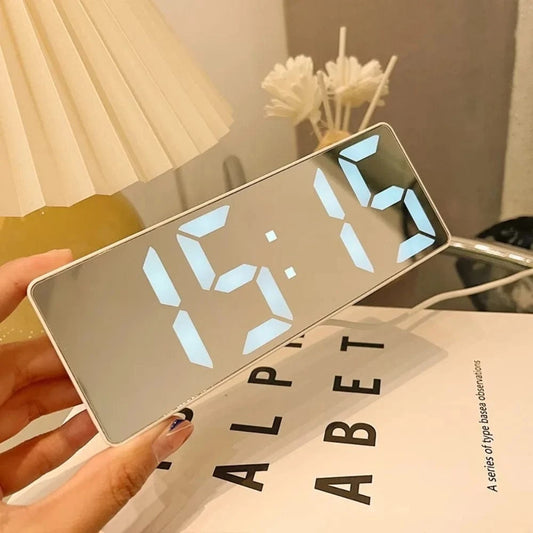 Canvanation Réveil Intelligent à Ecran Miroir