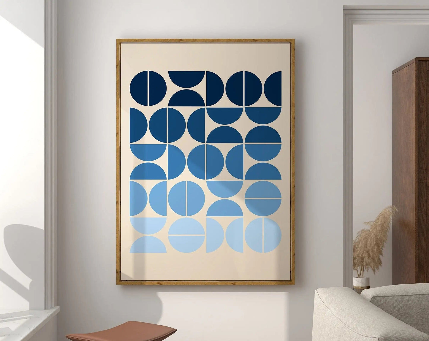 Canvanation 08 / 20x30cm Affiche Moderne Salon Bauhaus