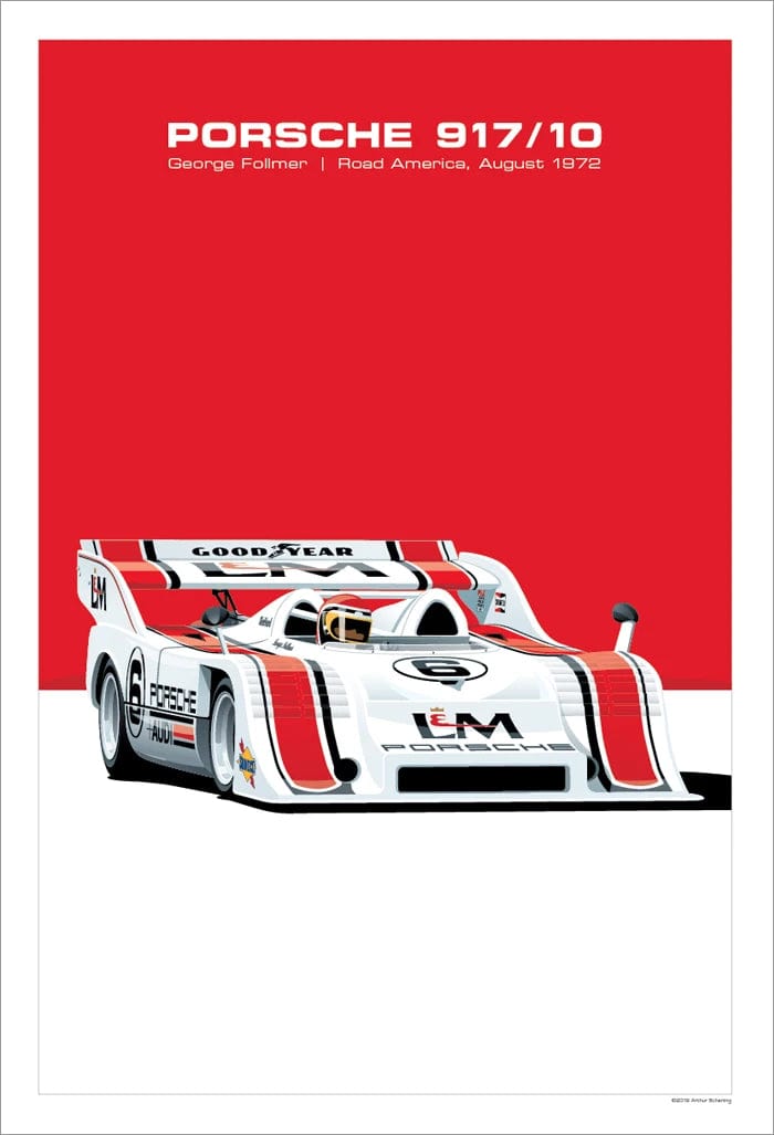 Canvanation 22 / 30x40cm Affiche Retro Voiture GTR