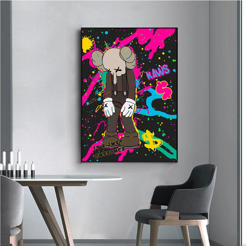 Affiche Abstrait Karl Wars
