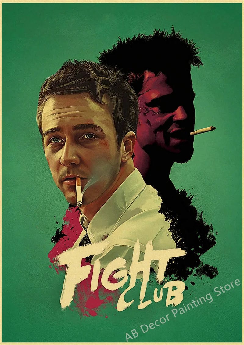 Canvanation 7 / 42cmx30cm Poster Film Vintage Fight Club