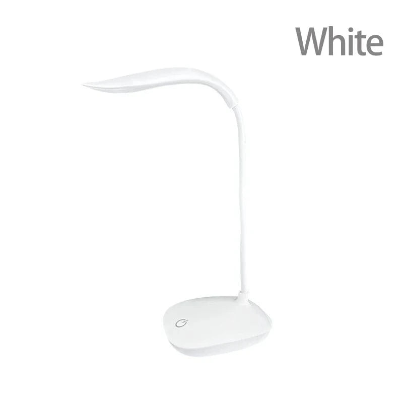 Canvanation Blanc Lampe de Bureau LED Rechargeable – Lumière Tactile et Portable avec Protection des Yeux