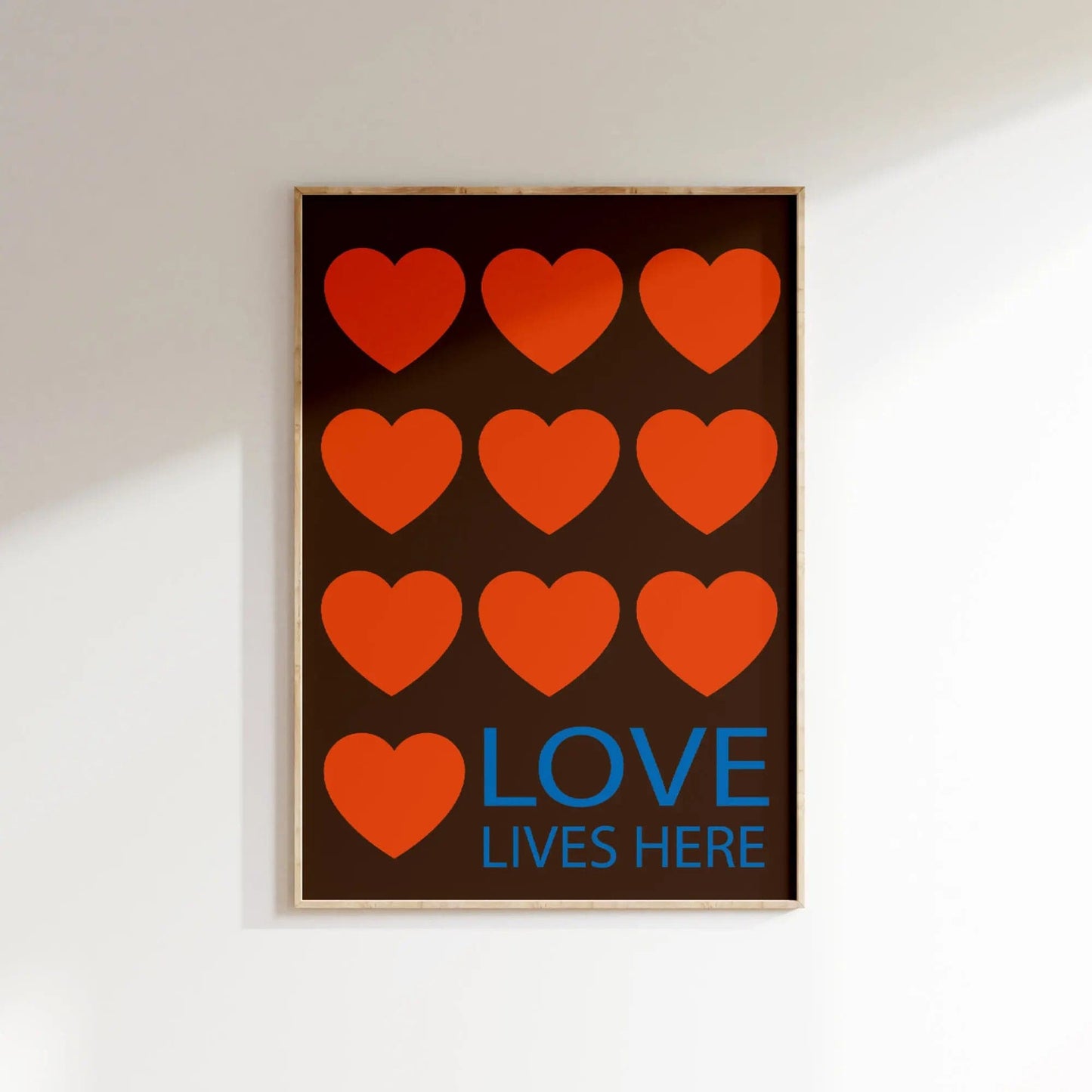 Canvanation 20 / 50x70cm Affiche Citation Ciao Amore Espagnol