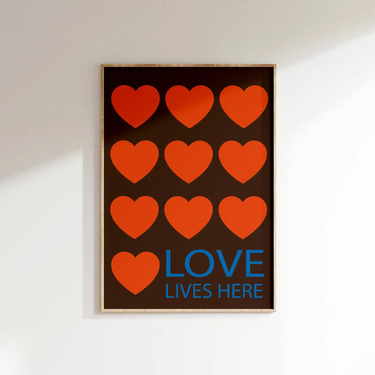 Canvanation 20 / 50x70cm Affiche Citation Ciao Amore Espagnol