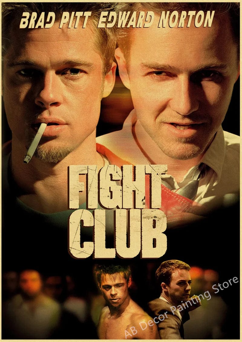 Canvanation 47 / 42cmx30cm Poster Film Vintage Fight Club