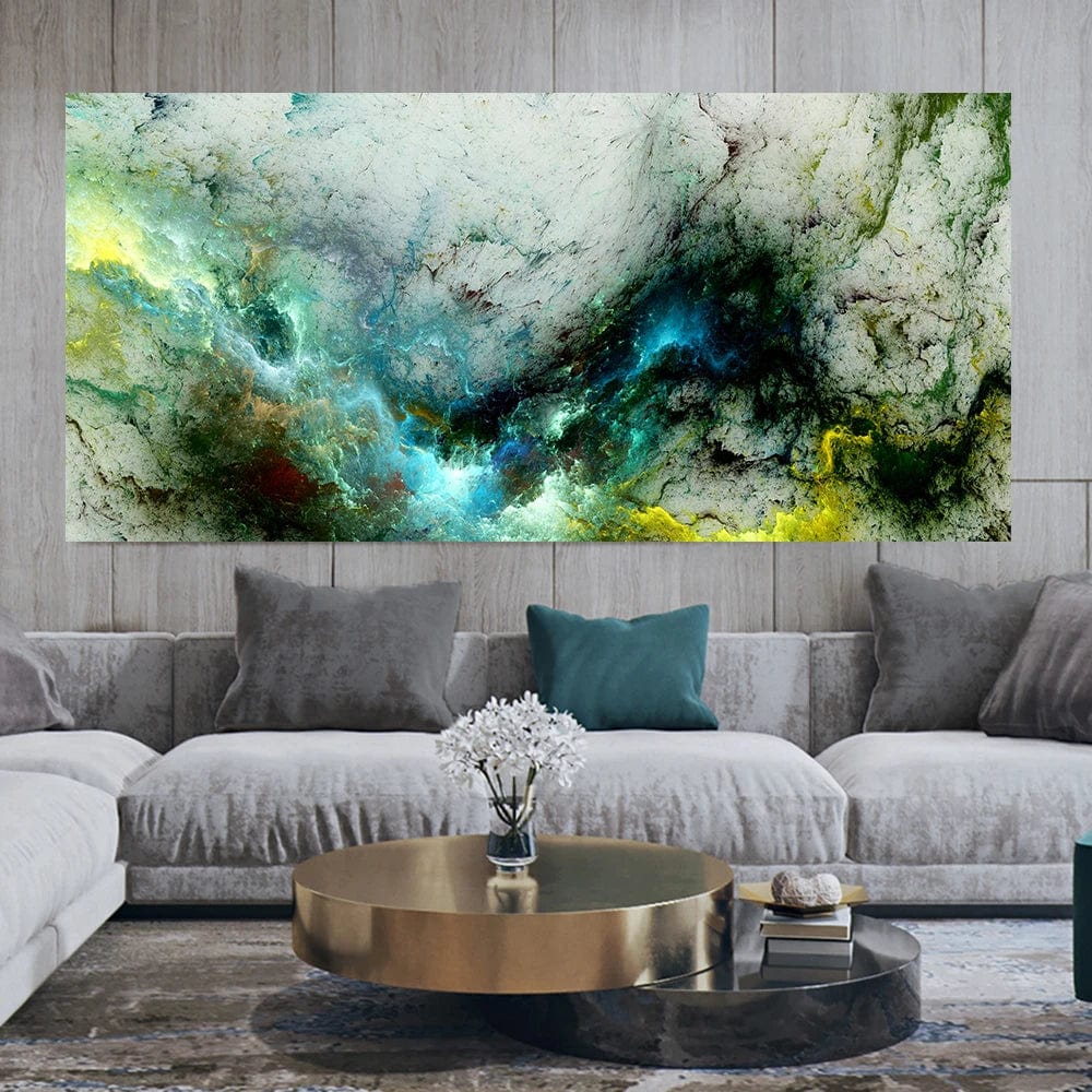 Canvanation QP10215-M / 60x135cm Affiche Peinture Abstraite Moderne