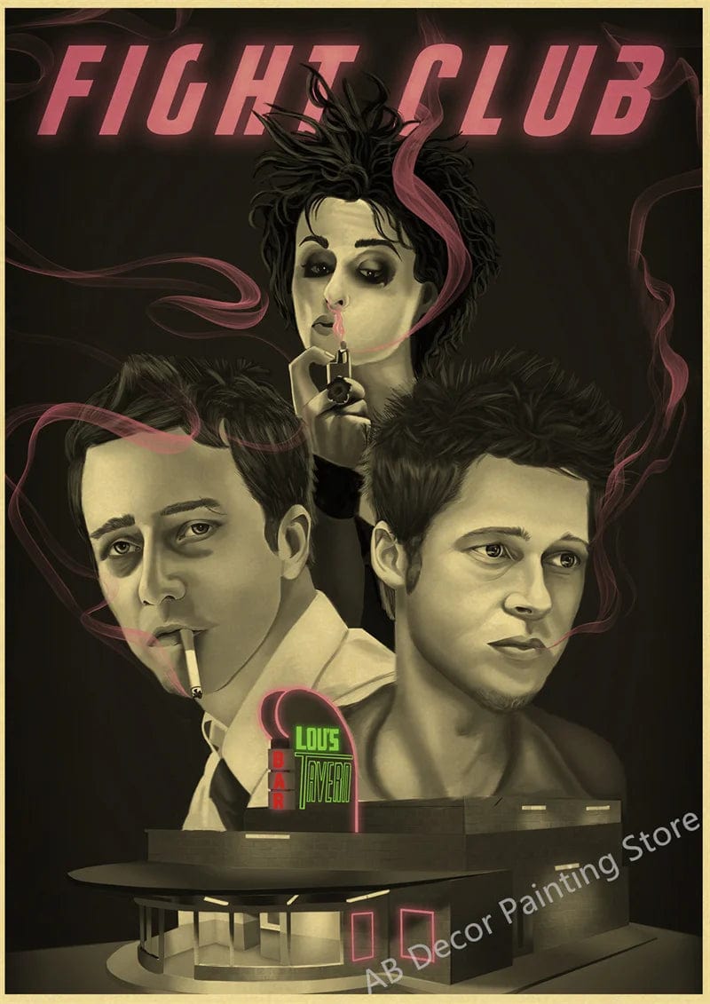 Canvanation 14 / 42cmx30cm Poster Film Vintage Fight Club