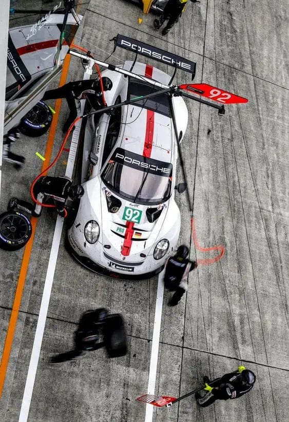 Canvanation 12 / A4 50x70cm Affiche Voiture De Course Porsche