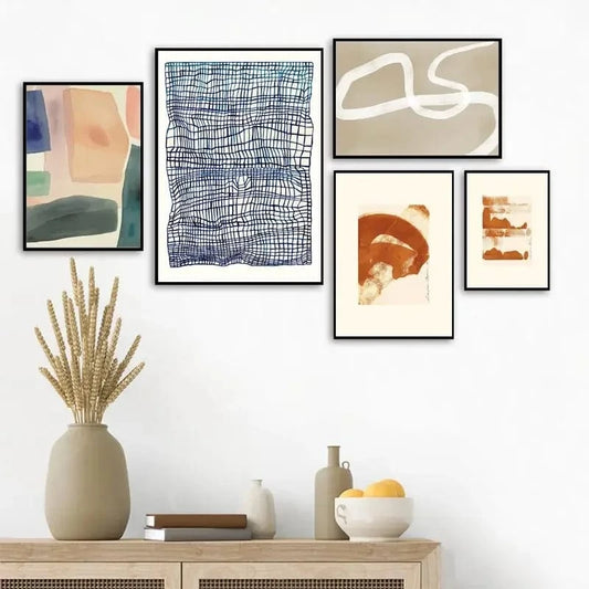 Canvanation Affiche Moderne Nordic Abstrait