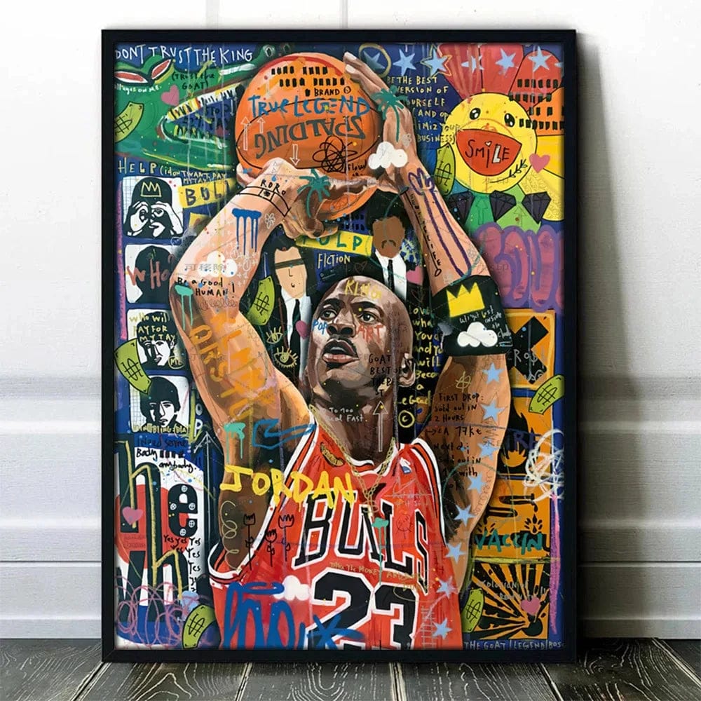 Canvanation 3 / 50x70cm Affiche Pop Art Sport Magasine