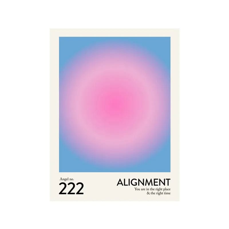 Canvanation Picture 5 / 30x40cm Affiche Moderne Minimaliste Affirmation Positif