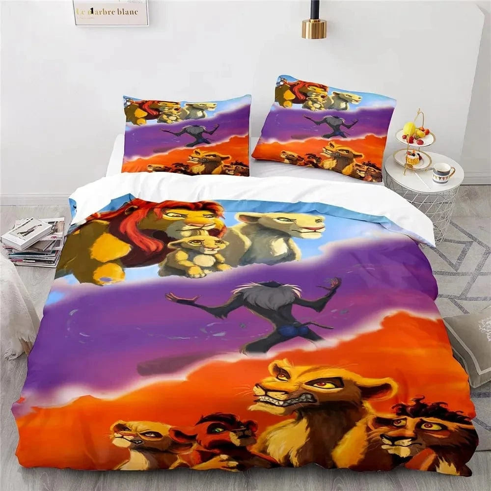 Canvanation B / 240x220cm Housse De Couette - Disney Lion King Simba