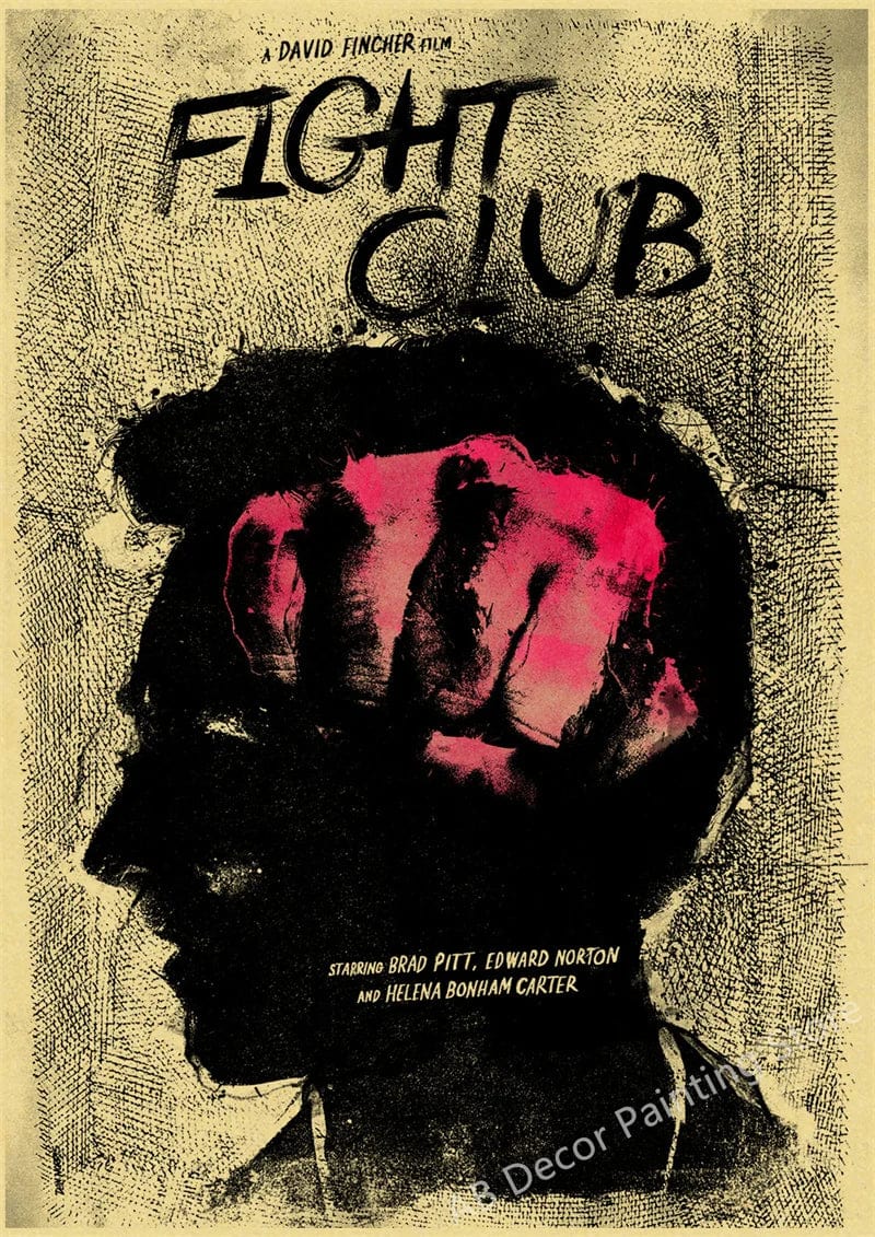 Canvanation 45 / 42cmx30cm Poster Film Vintage Fight Club
