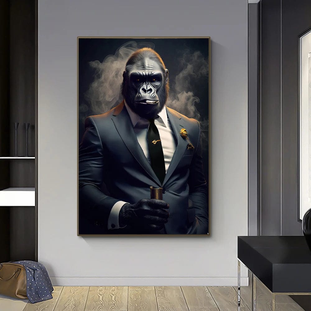 Canvanation Affiche Singe Gorille Costume