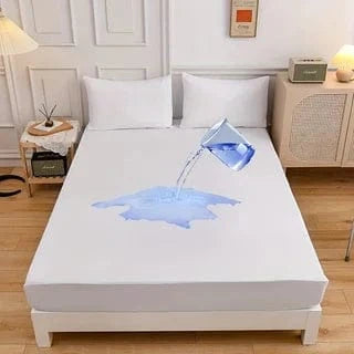 Canvanation Blanc / 90x200cm Protêge Matelas - Éléa