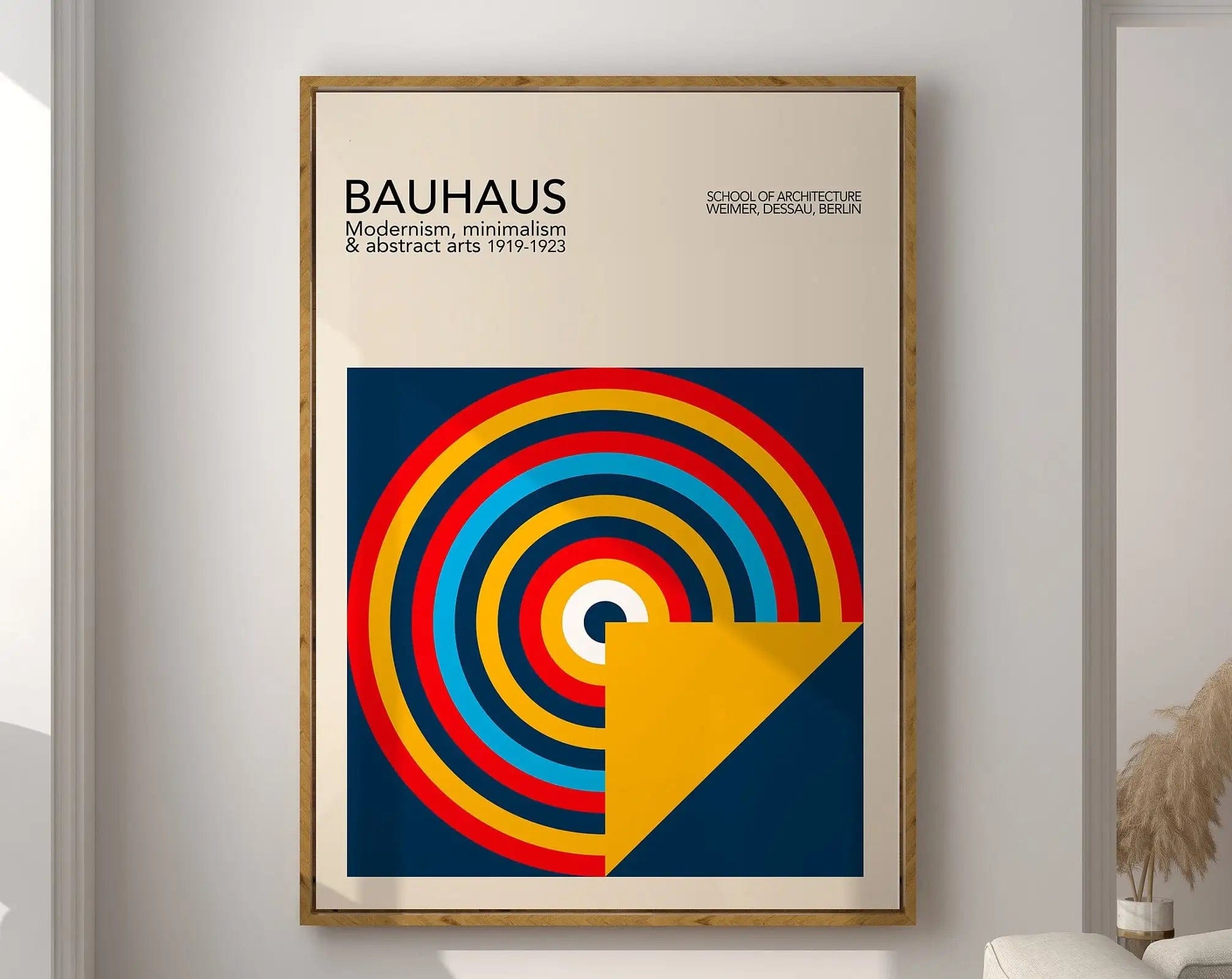 Canvanation 26 / 20x30cm Affiche Moderne Salon Bauhaus