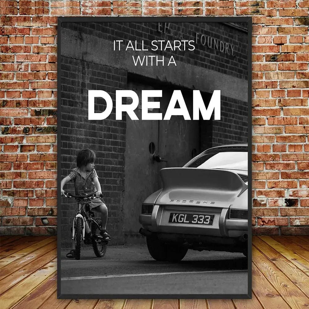 Canvanation Affiche Voiture Citations