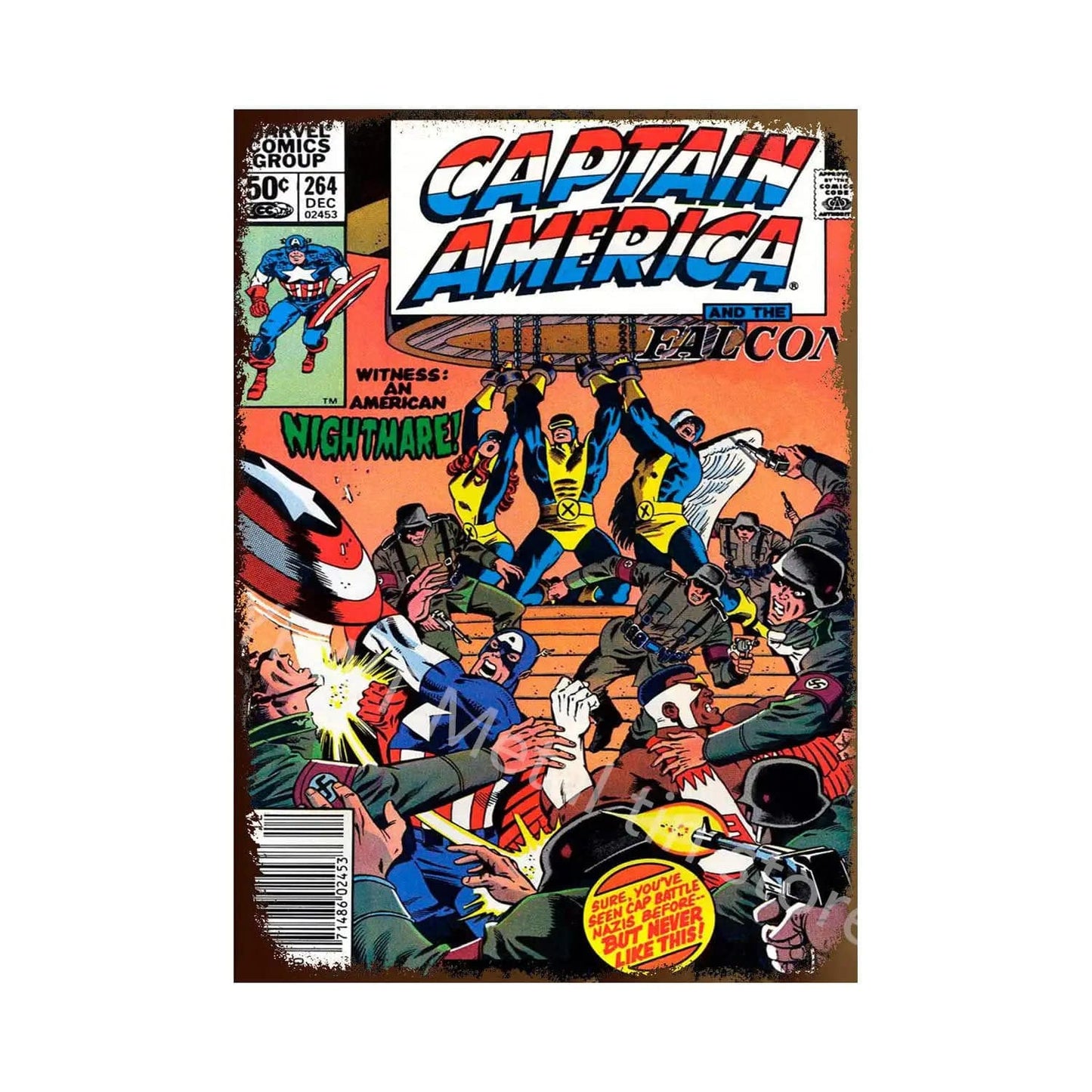 Canvanation JS232-4 / 20x30cm Poster Avengers Vintage