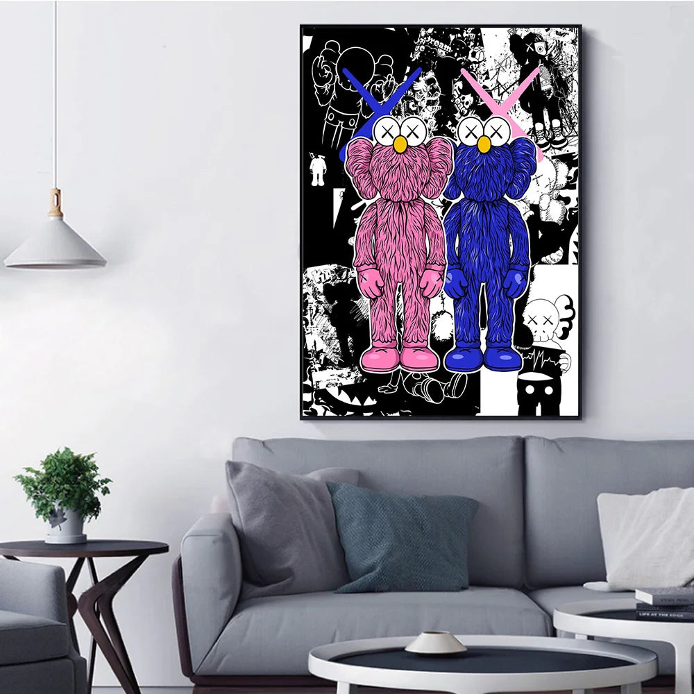 Affiche Abstrait Karl Wars