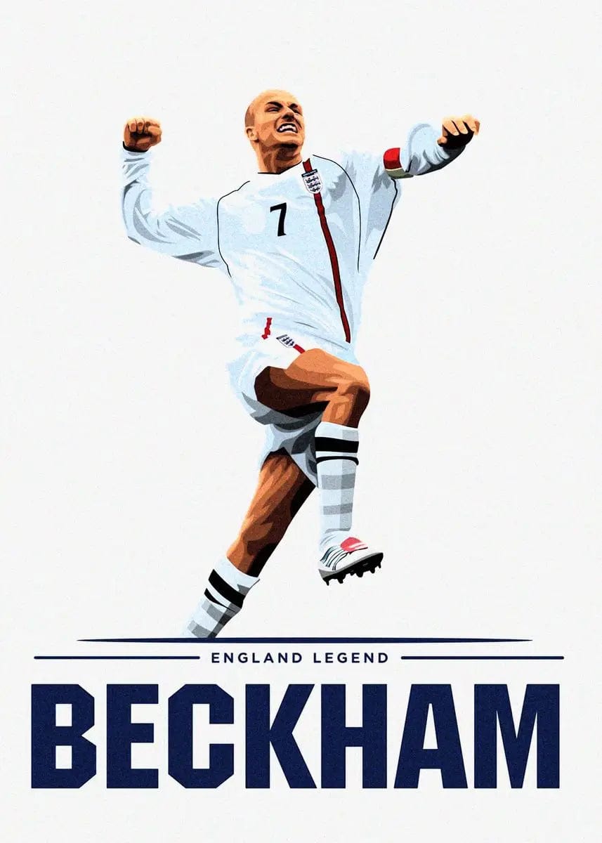 Canvanation 11 / 40x60cm Affiche Football - Maradona - Zidane