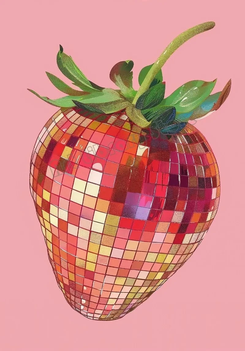 Canvanation 30X45cm / 11 Affiche Fruits Retro