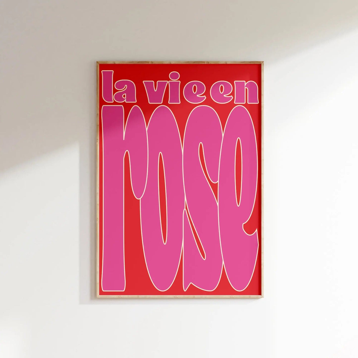 Canvanation 24 / 50x70cm Affiche Citation Ciao Amore Espagnol