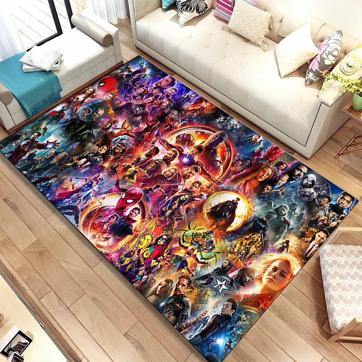 Canvanation 25 / 70x100cm(27x39im) Tapis Chambre Spider Man Marvel HD