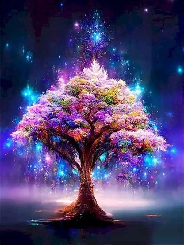 Canvanation Affiche - Arbre De Vie Forêt Fantastique