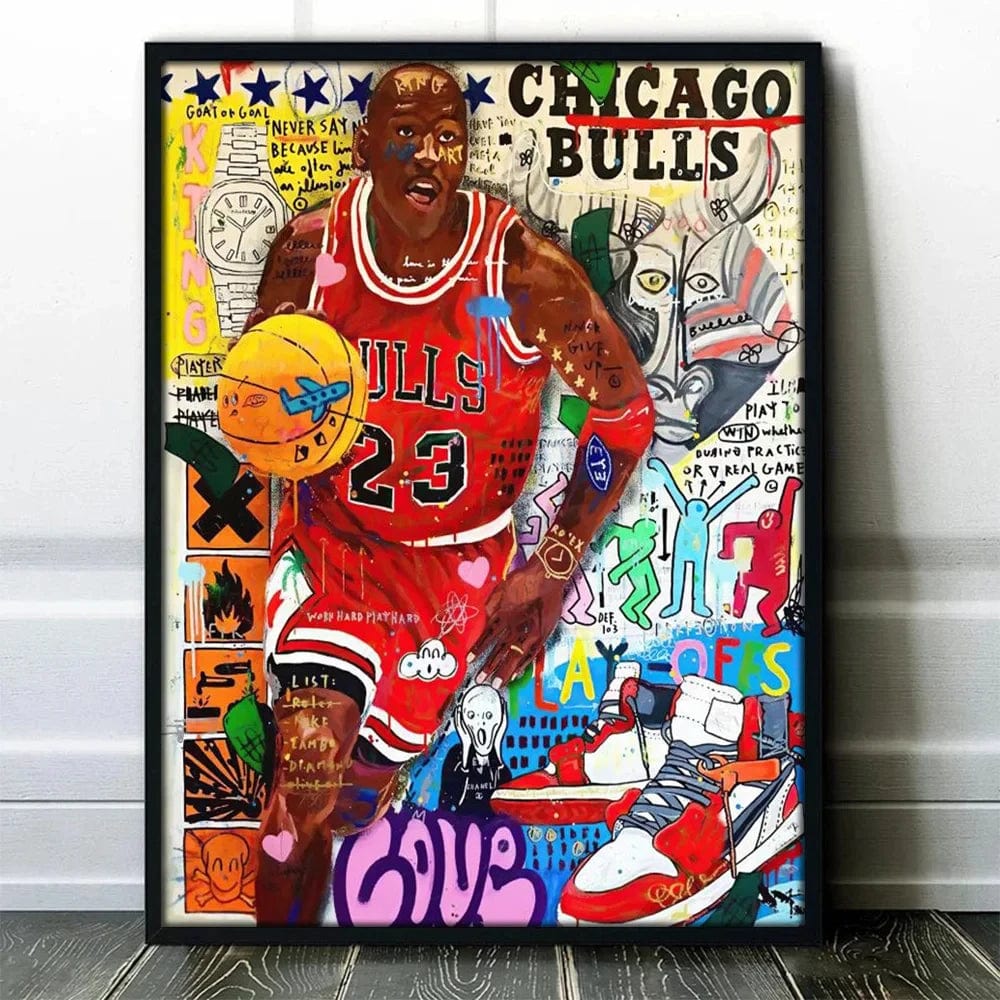 Canvanation 5 / 30x40cm Affiche Pop Art Sport Magasine