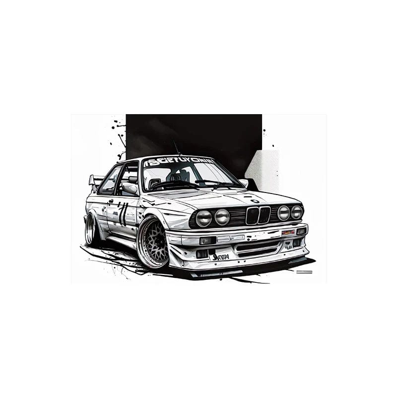 Canvanation 1 / 40x50cm Affiche Voiture Sport Vintage Retro