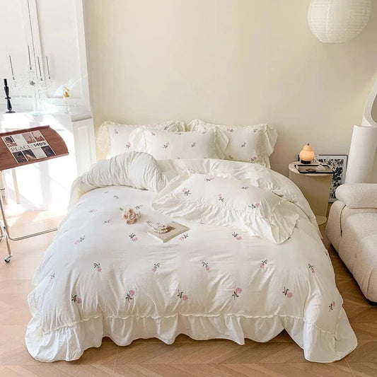 Canvanation Housse De Couette - imprimé Fleurs