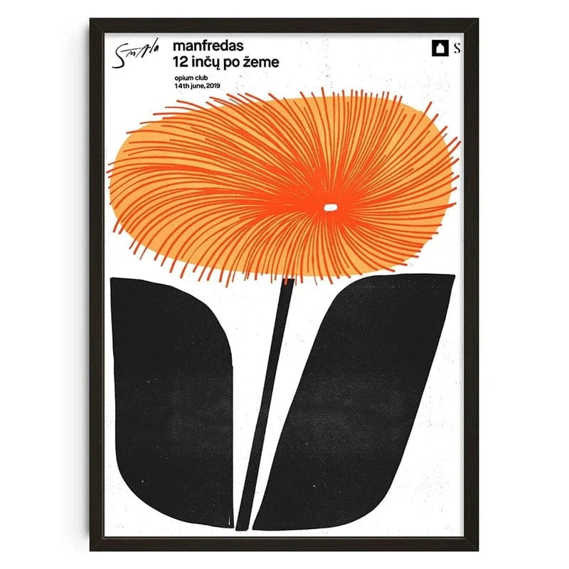 Canvanation F0067-34 / 50X70cm Affiche Vintage Abstrait Classic