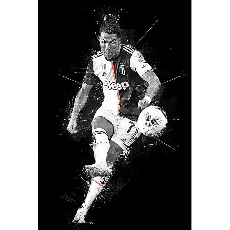 Canvanation N / 50x70 cm Affiche Football CR7