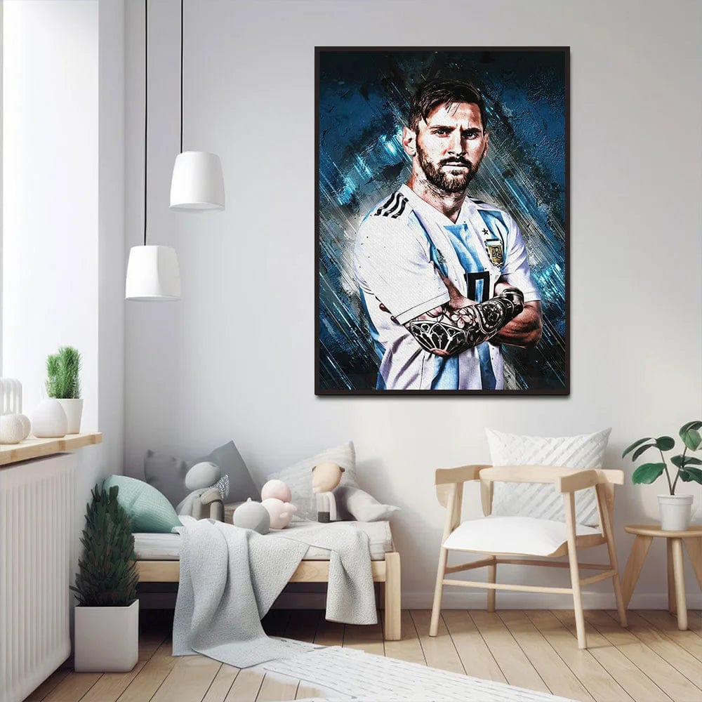 Canvanation SP684 / A4 21x30cm Affiche Football Messi Ronaldo